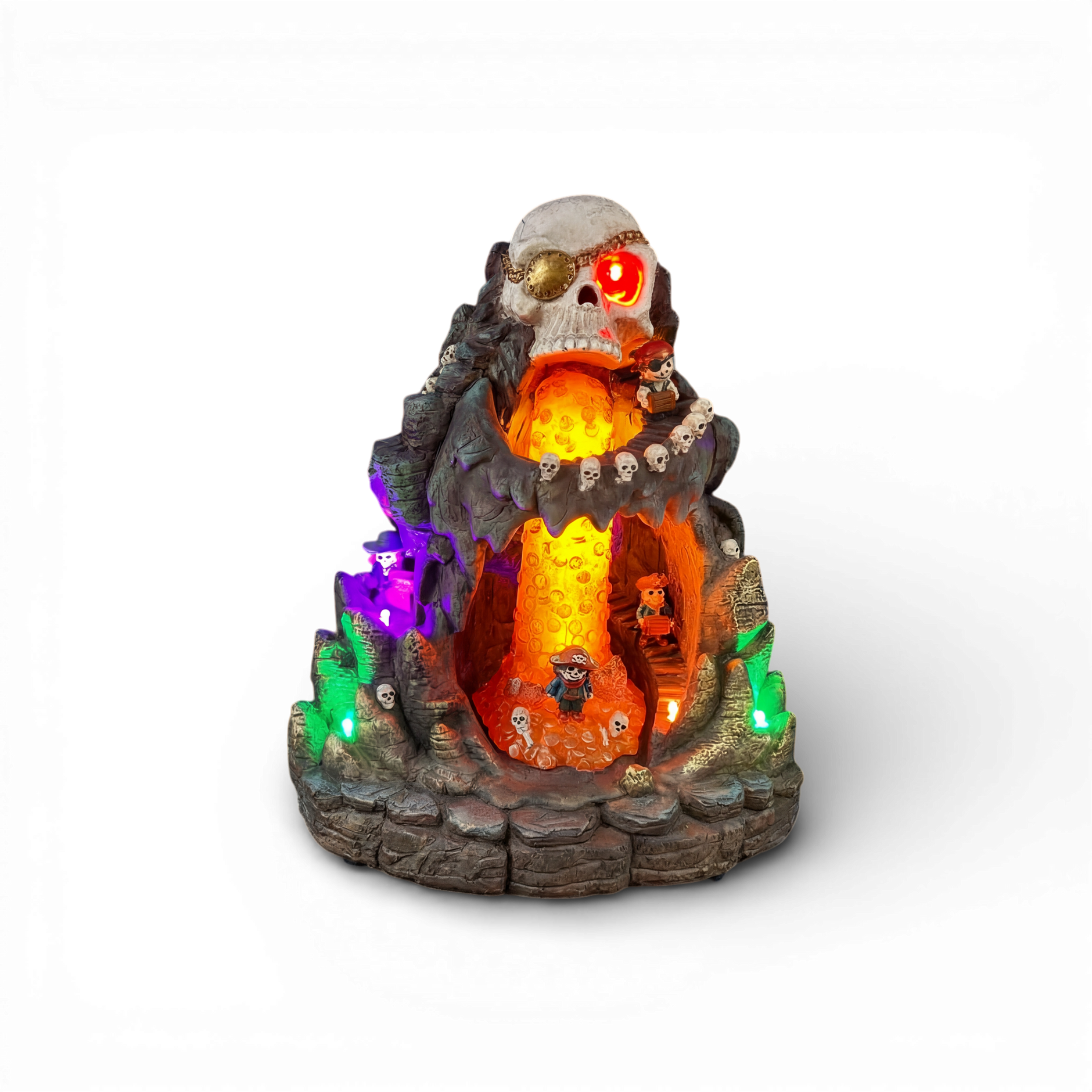 ハロウィン　Xマスにも　288g越えヒマラヤ産水晶の大振りskullハンドメイド 2026 HALLOWEEN – fgsquarevillage