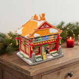 Lotus Chinese Cuisine – Lighted Christmas Village Piece