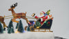 Santa in Sleigh with Reindeer