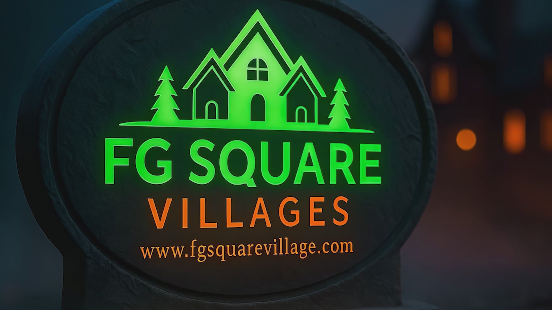Treasure Falls – Lighted Halloween Village Piece
