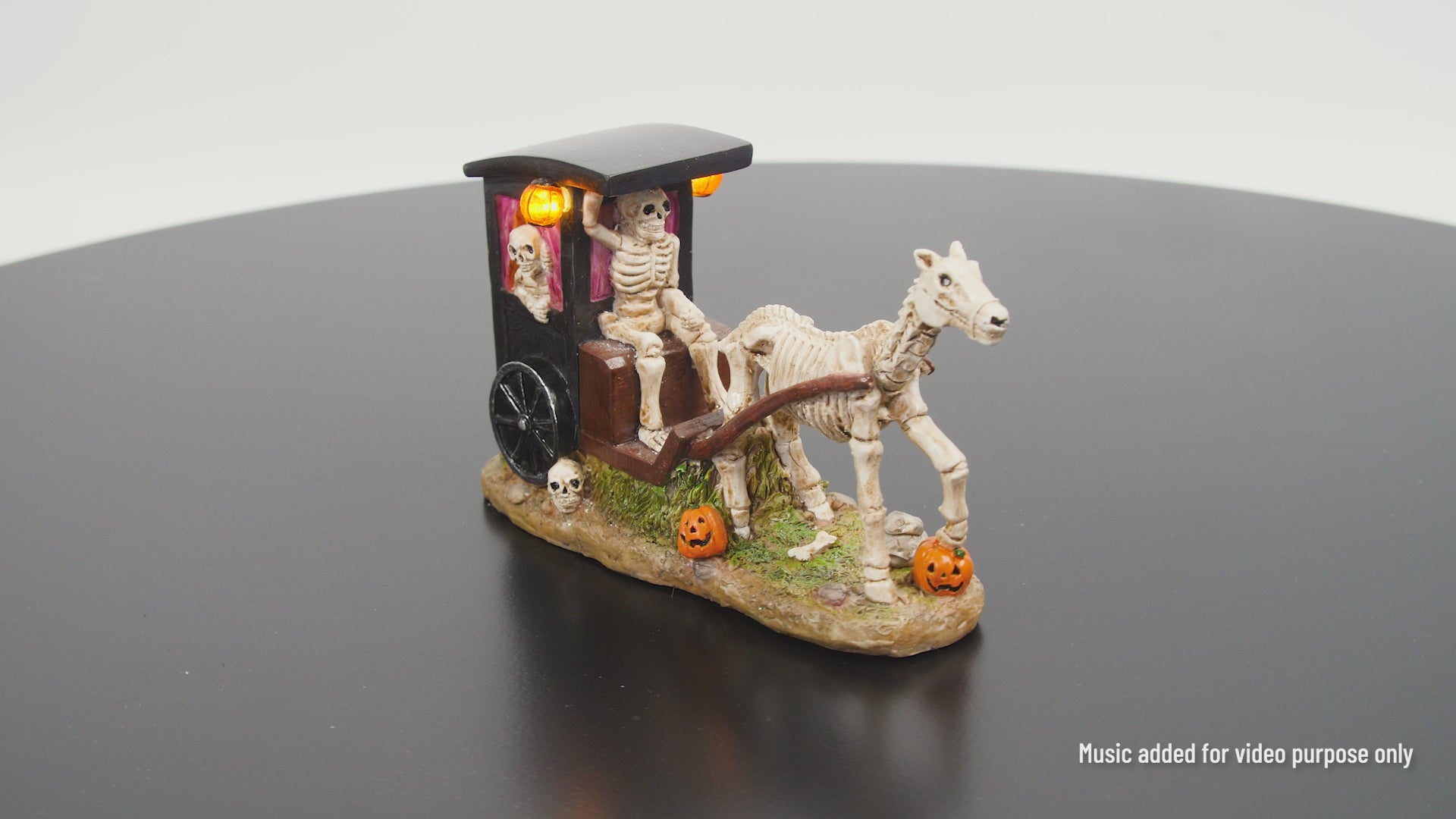 LED Skeleton Carriage