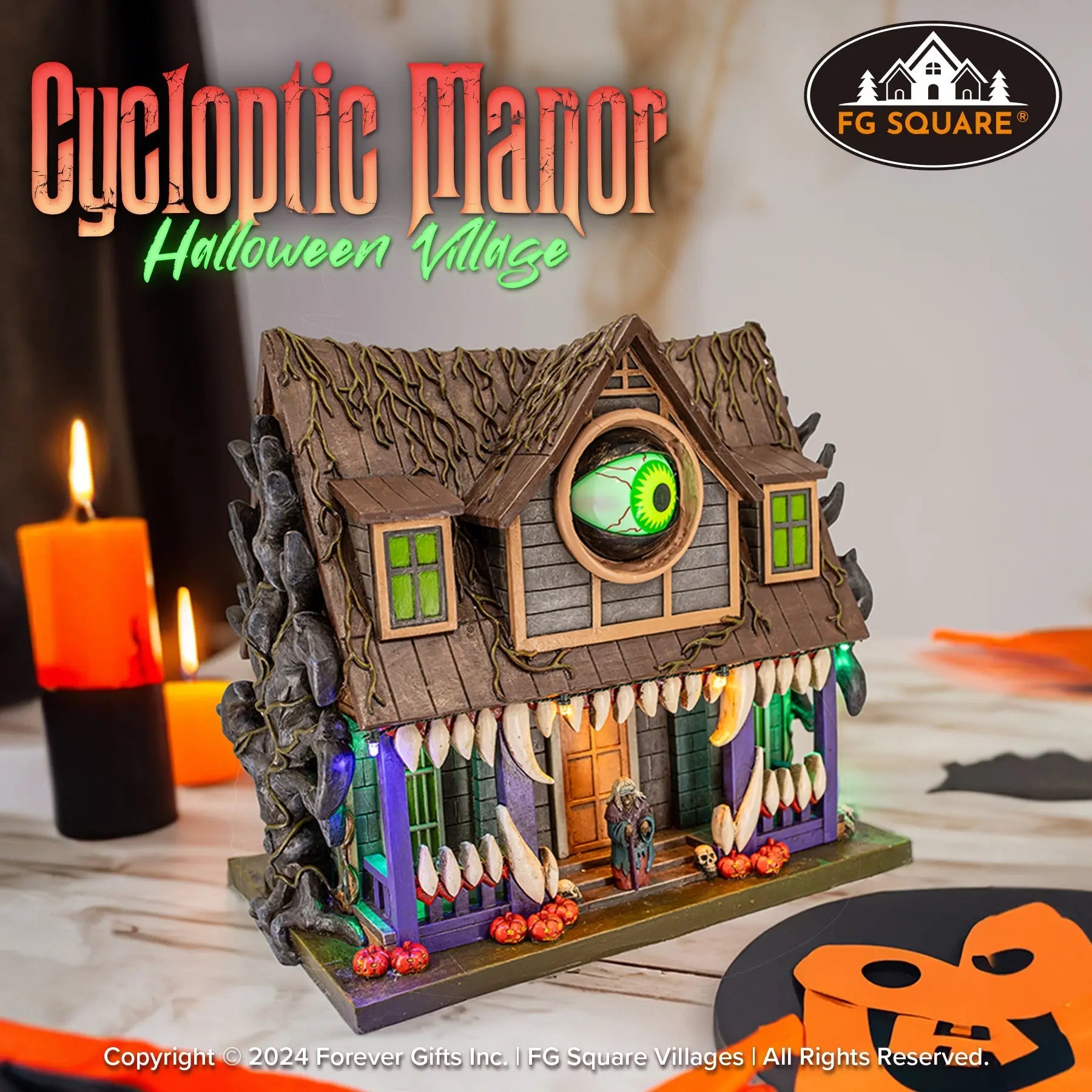 Cycloptic Manor Animated Village ShopFGI