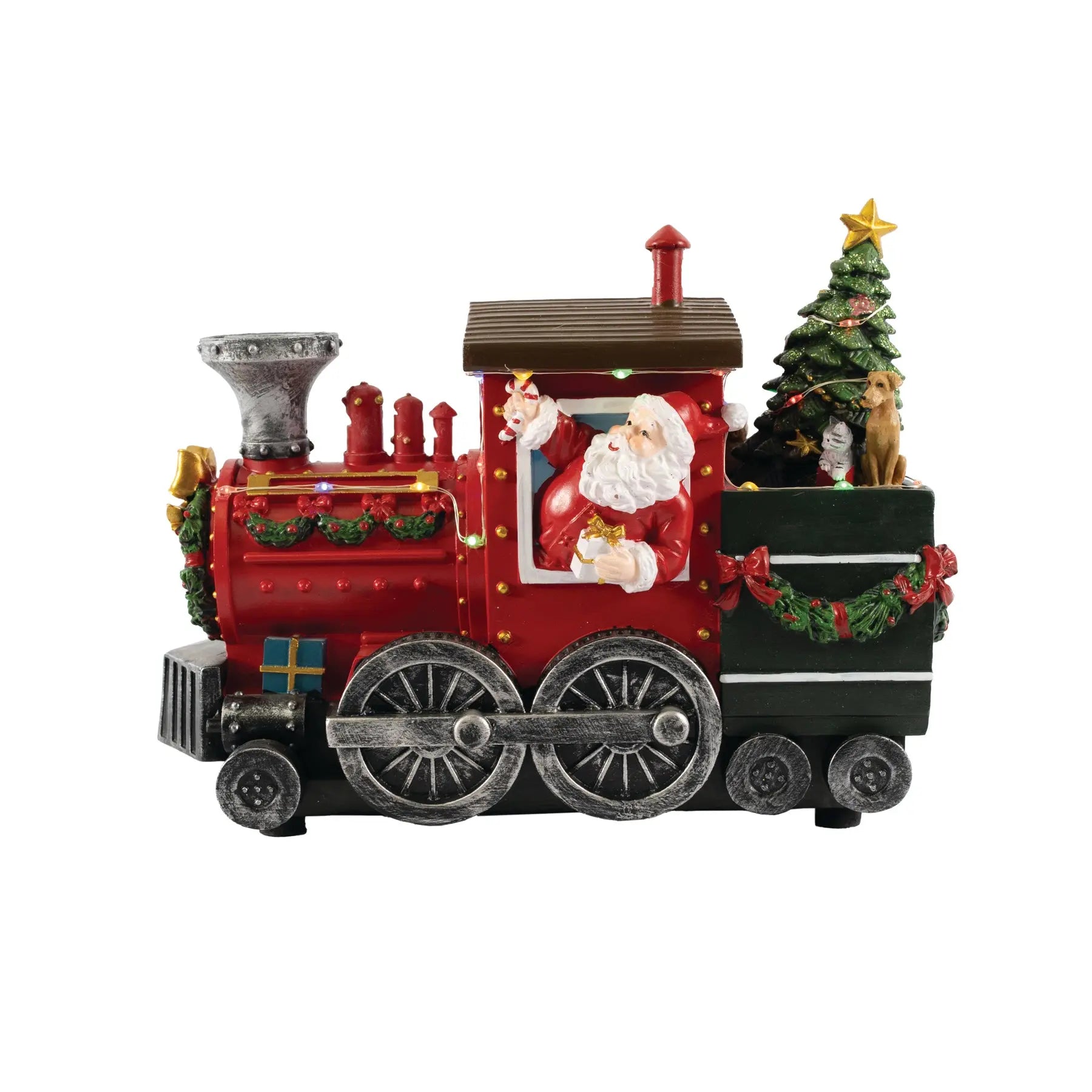Santa on Train fgsquarevillage