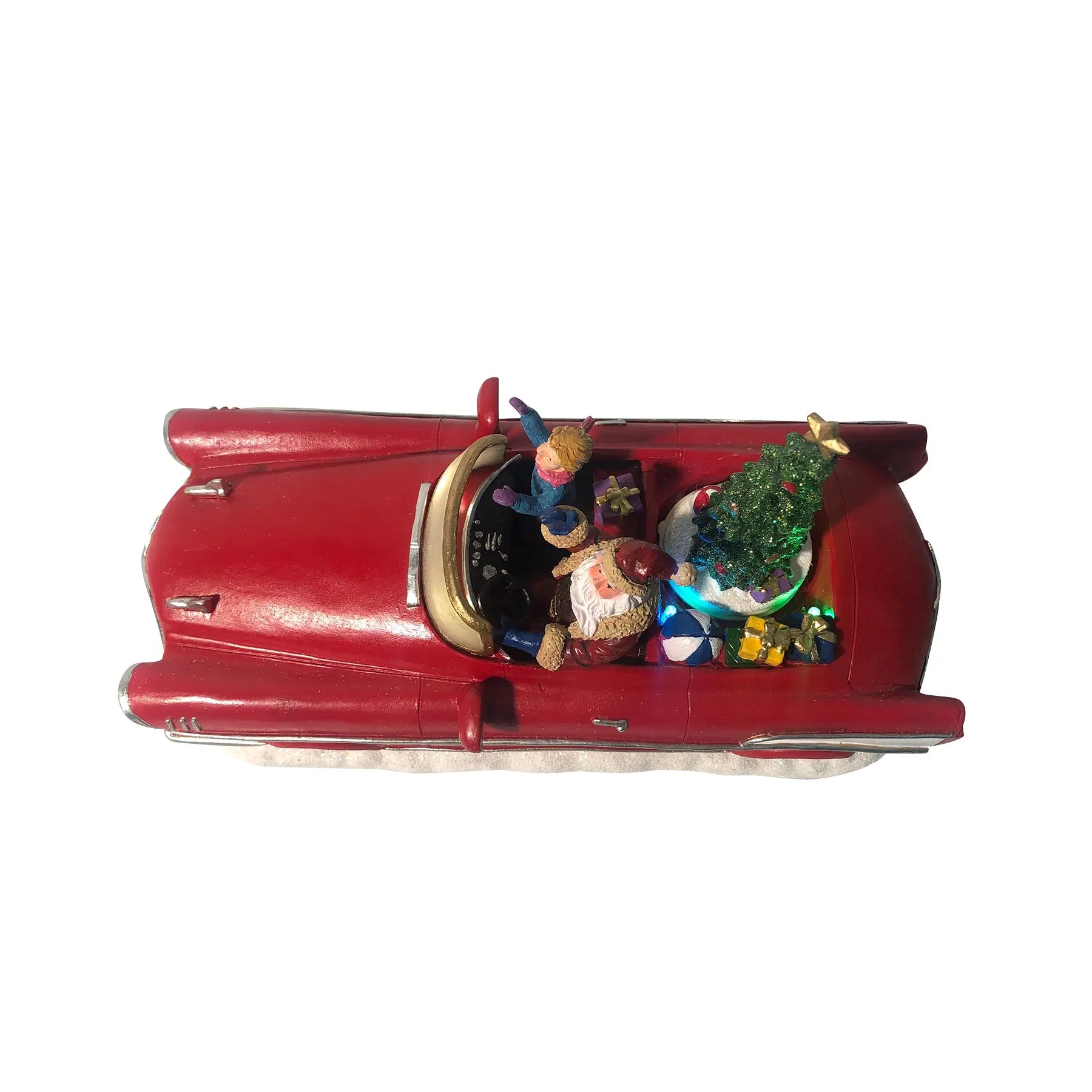 Santa in Red Car fgsquarevillage