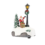 Santa by Light Post fgsquarevillage