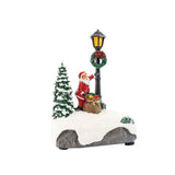 Santa by Light Post fgsquarevillage