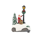 Santa by Light Post fgsquarevillage