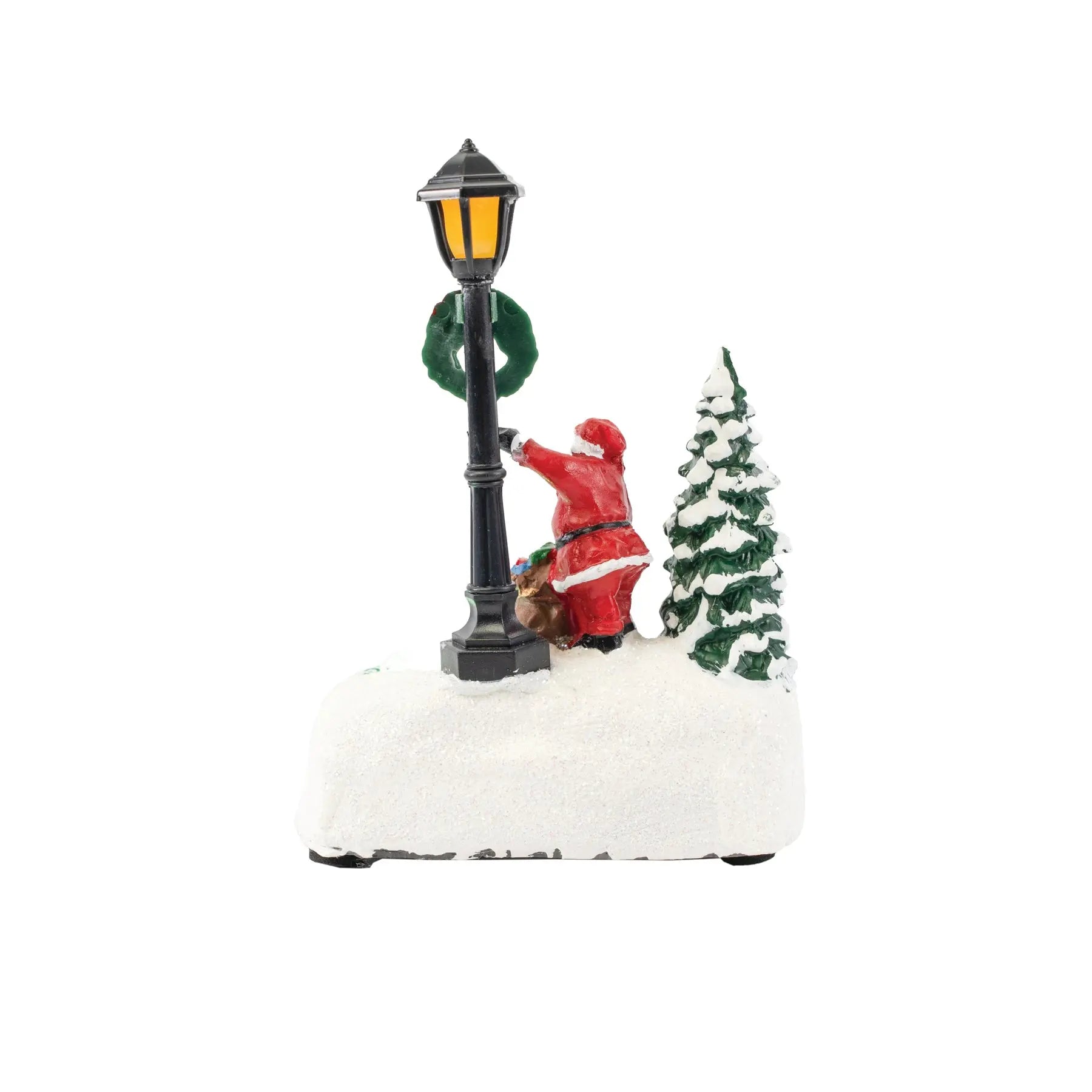 Santa by Light Post fgsquarevillage