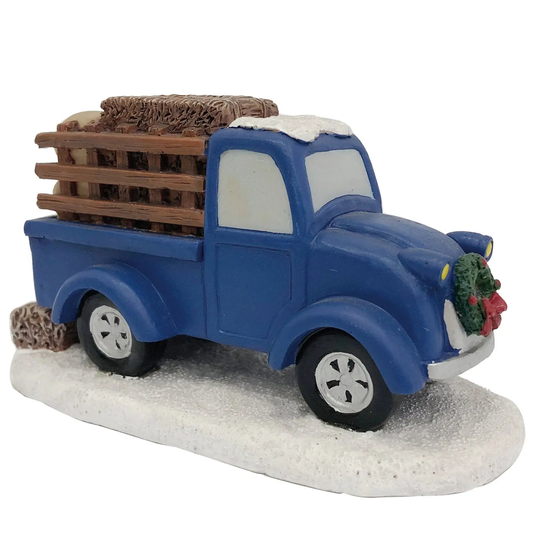 Blue Holiday Truck fgsquarevillage