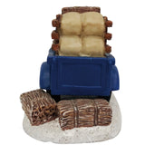 Blue Holiday Truck fgsquarevillage