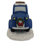 Blue Holiday Truck fgsquarevillage