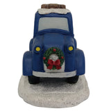 Blue Holiday Truck