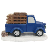 Blue Holiday Truck fgsquarevillage