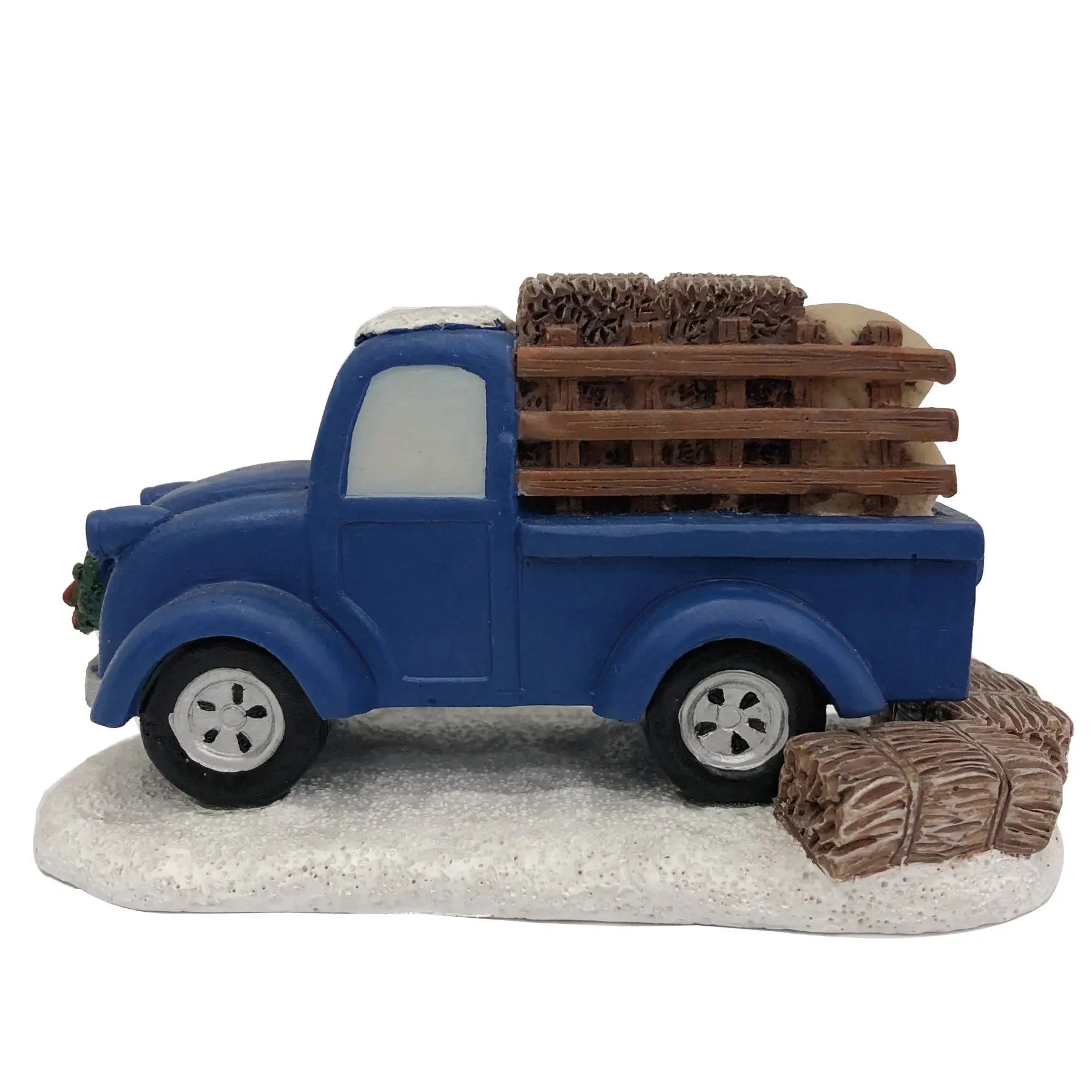 Blue Holiday Truck fgsquarevillage