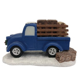 Blue Holiday Truck fgsquarevillage