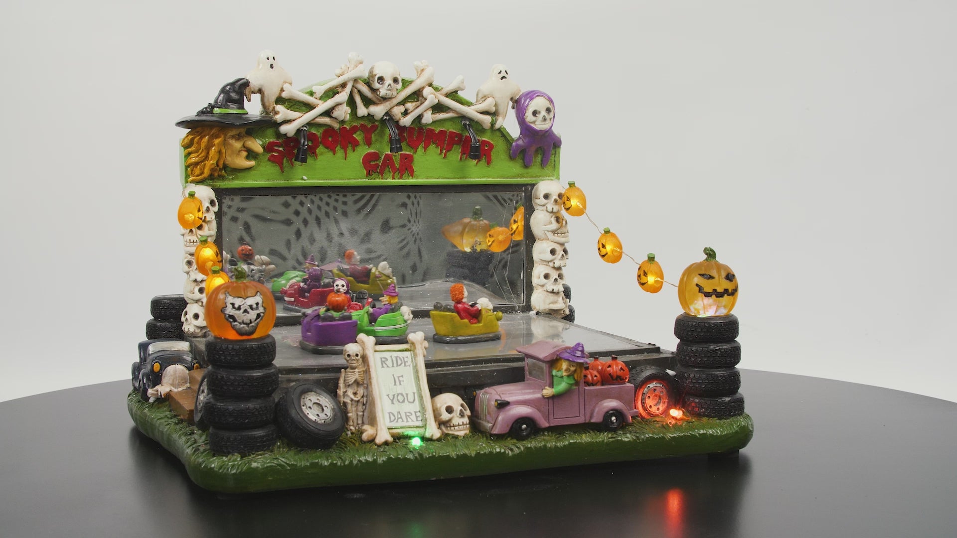 Animated Spooky Bumper Car